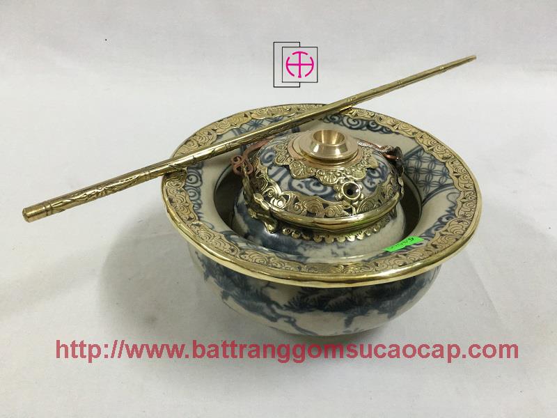 Bát điếu bọc đồng 1