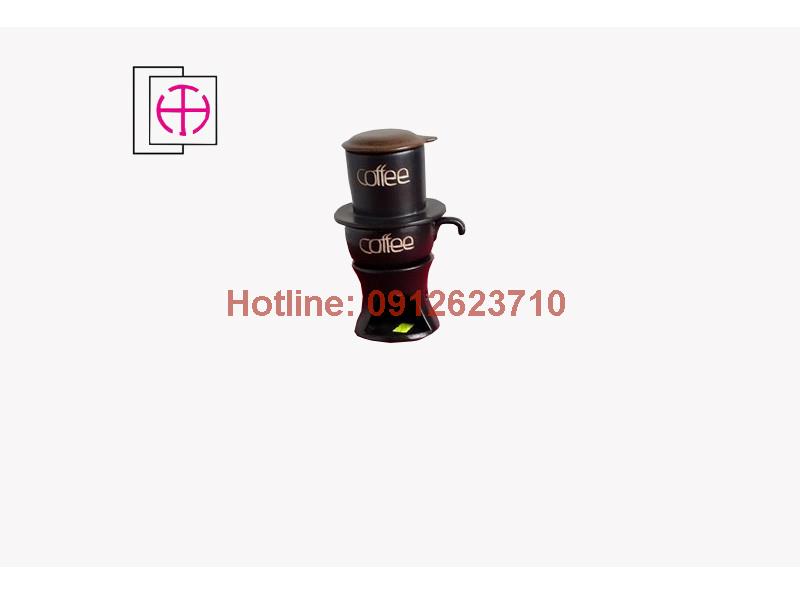 Bộ phin pha cà phê nóng men gốm