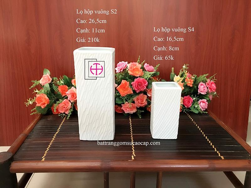 Lọ hộp vuông