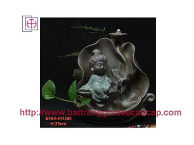 Đốt trầm đức phật tọa thác sen Đ100-911500