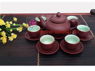 Bộ ấm trà tử sa tiêu anh