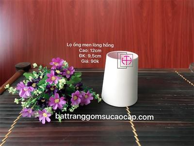 Lọ ống men lòng hồng