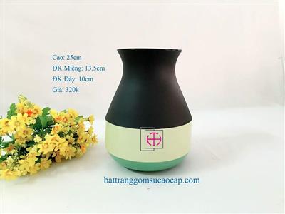 Lọ hoa nghệ thuật ba màu